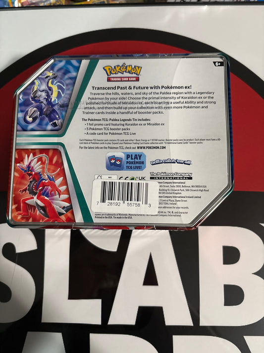 Koraidon EX Collection Tin