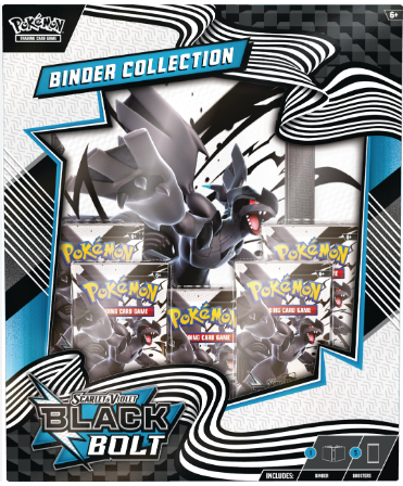 Black Bolt Binder Collection Box
